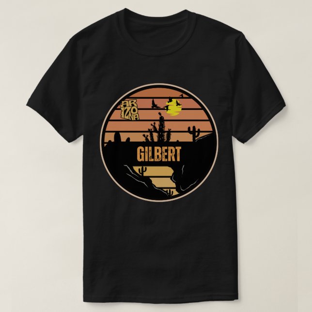 Gilbert, Arizona T-Shirt (Design vorne)