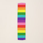 Gilbert Baker Gay Pride Flag Regenbogen Strip Schal<br><div class="desc">Anpassen durch Ändern der Skala,  Rotation und Platzierung des Musters,  oder fügen Sie Ihren eigenen Text oder Fotos</div>