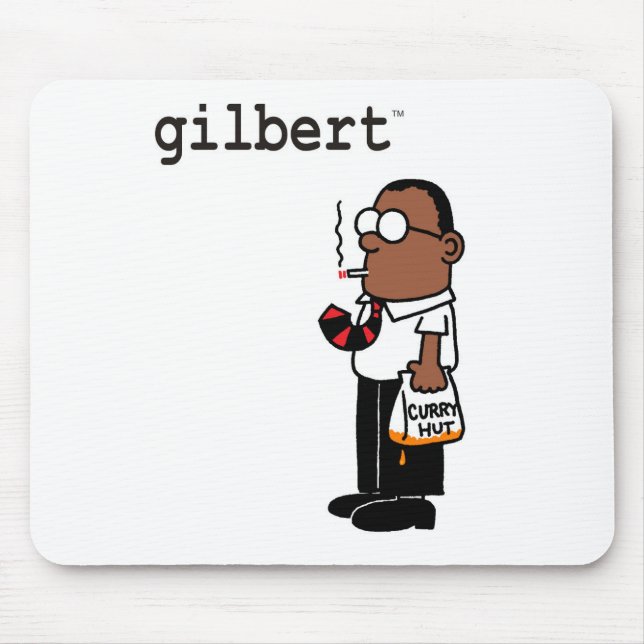 Gilbert Mausunterlage Mousepad (Vorne)