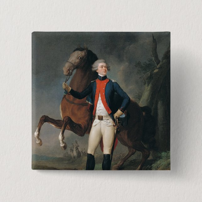 Gilbert Motier Marquis de la Fayette, 1788 Button (Vorderseite)