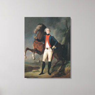 Gilbert Motier Marquis de la Fayette, 1788 Leinwanddruck