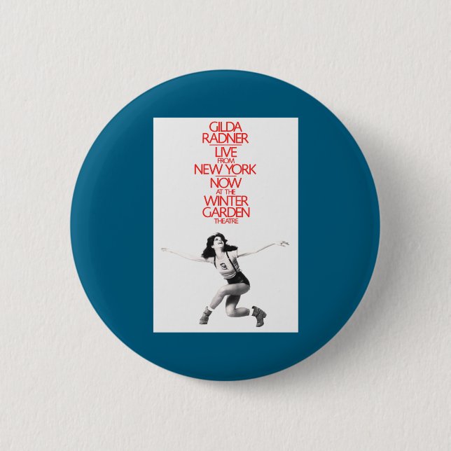 Gilda Radner Live From New York _1  Button (Vorderseite)