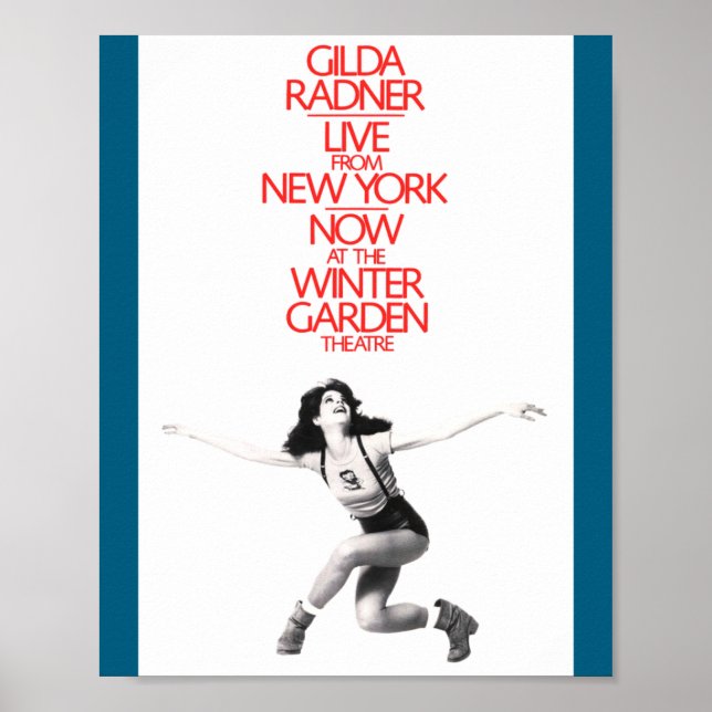 Gilda Radner Live From New York _1  Poster (Vorne)