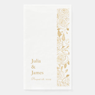 GILDE Blüten Serviette