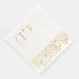 GILDE Blüten Serviette