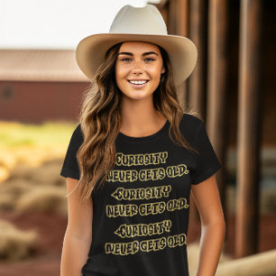 Gilde Weisheit: Neugier wird nie alt T-Shirt