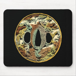 Gilded Asian Medallion von Vision Studio Mousepad