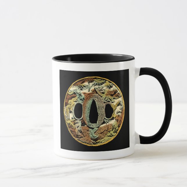 Gilded Asian Medallion von Vision Studio Tasse (Rechts)