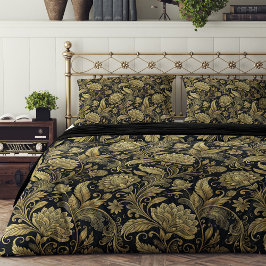 Gilded Baroque Duvet für elegante Zimmerdekoration