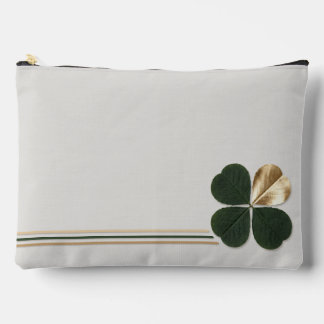 Gilded Clover Luxe Triple-Line Accessory Pouch Zubehörtasche