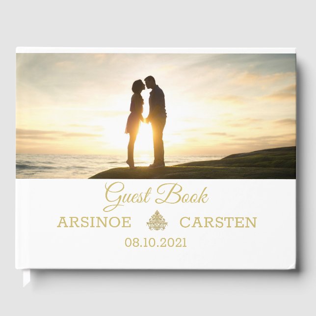 Gilded Elegance Gästebuch (Vorderseite)