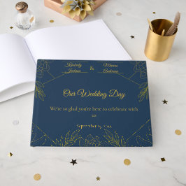 Gilded Elegance Hochzeit Gästebuch