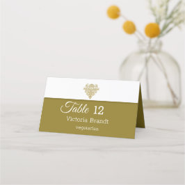 Gilded Elegance Platzkarte