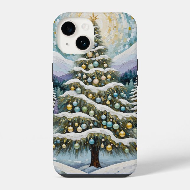 Gilded Evergreen iPhone Hülle (Rückseite)