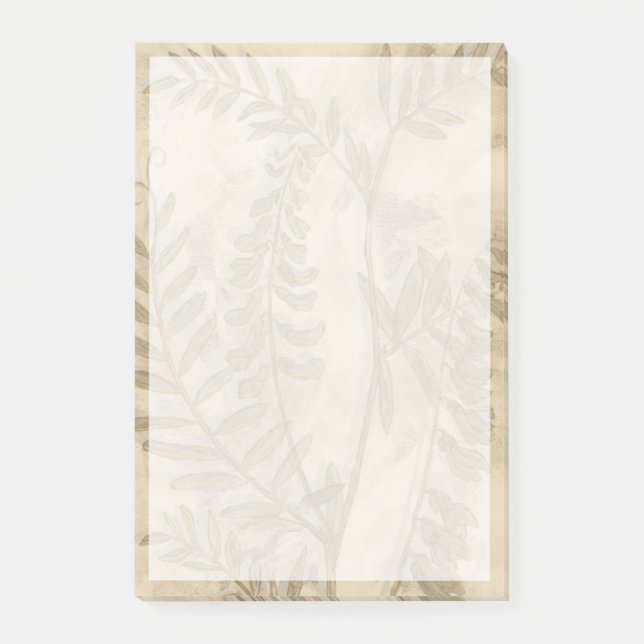 Gilded Foliage Post-it Klebezettel (Vorderseite)
