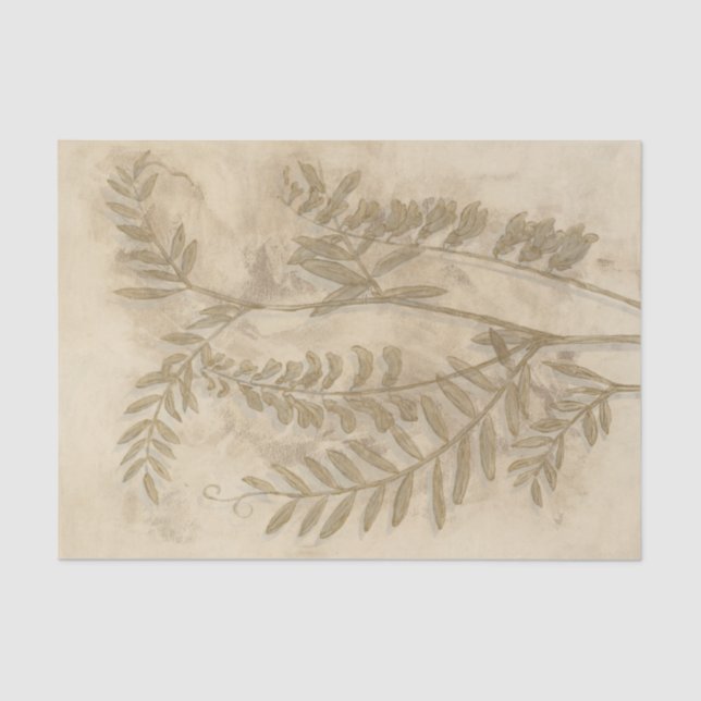 Gilded Foliage Seidenpapier (Vorderseite)