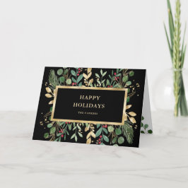 Gilded Greenery Black | Weihnachten