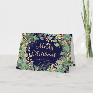 Gilded Greenery   Frohe Weihnachten
