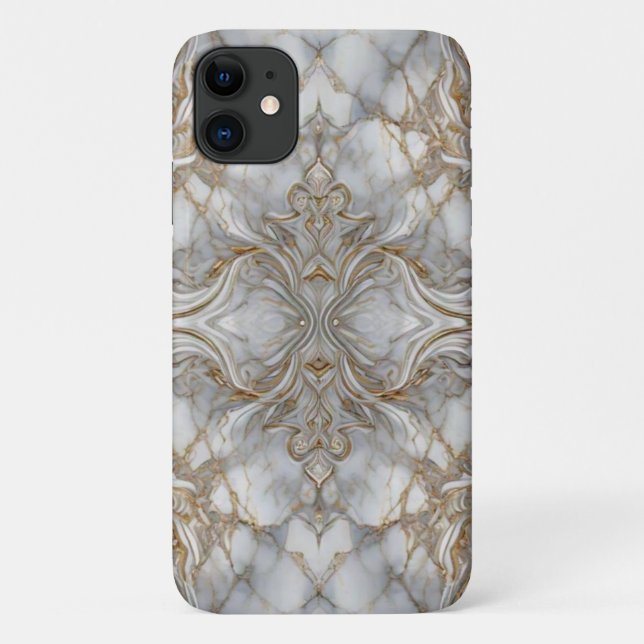 "Gilded Marble: Gold infused Case-Mate iPhone Hülle (Rückseite)