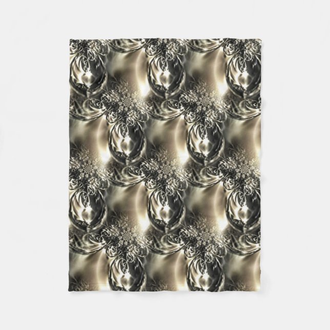 Gilded Pearls Fleecedecke (Vorderseite)