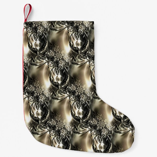 Gilded Pearls Kleiner Weihnachtsstrumpf (Vorderseite)