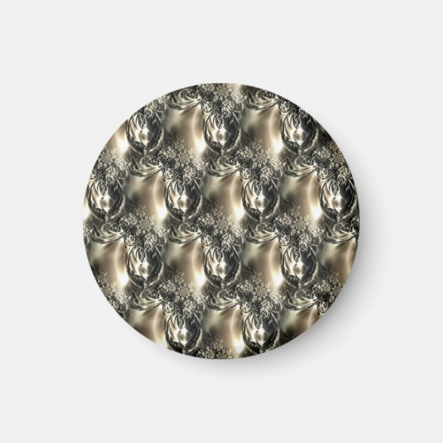 Gilded Pearls Magnet (Vorne)