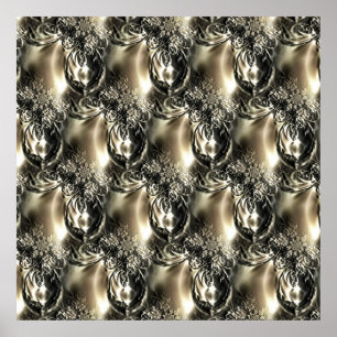 Gilded Pearls Poster