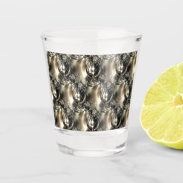 Gilded Pearls Schnapsglas (Vorderseite)