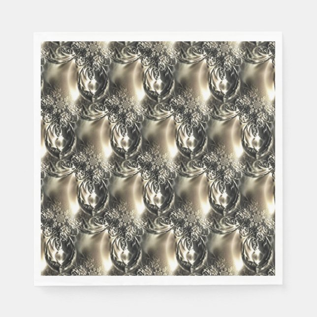 Gilded Pearls Serviette (Vorderseite)