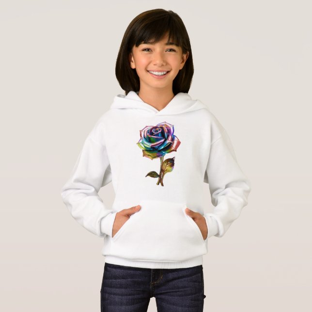 Gilded Petals Hoodie (Vorne ganz)