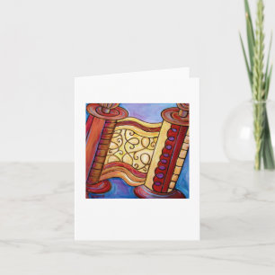 Gilded Scroll Card Karte