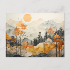 Gilded Serenity Postkarte