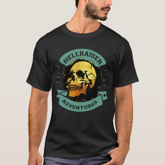 Gilded Skull Hellraiser Adventure T-Shirt (Vorderseite)