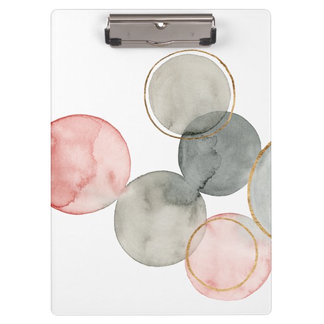 Gilded Spheres Klemmbrett (Vorderseite)