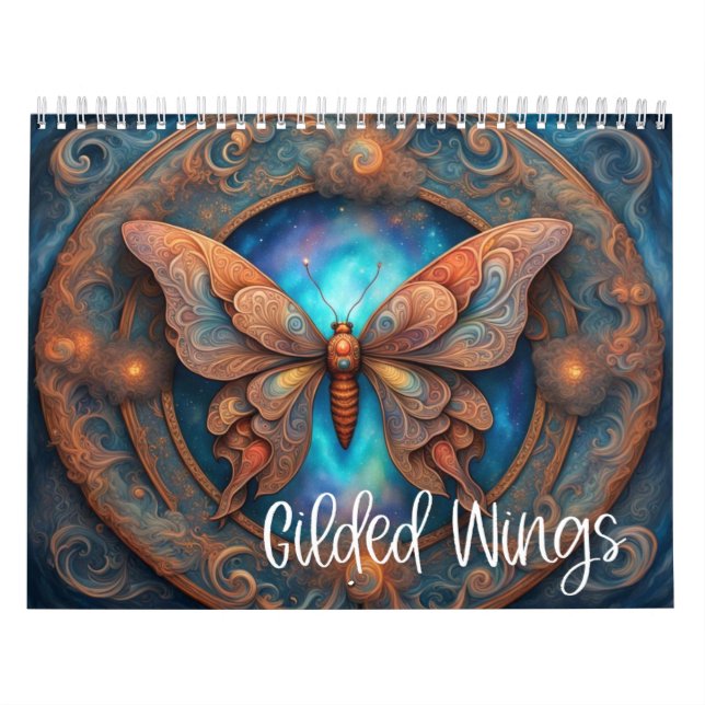 Gilded Wings Calendar Kalender (Titelbild)