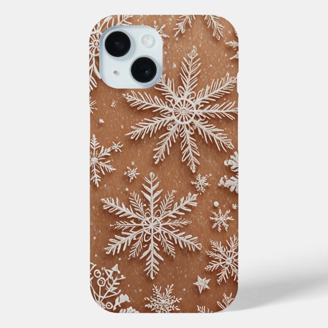 Gilded Winter Crystals Case-Mate iPhone Hülle (Rückseite)