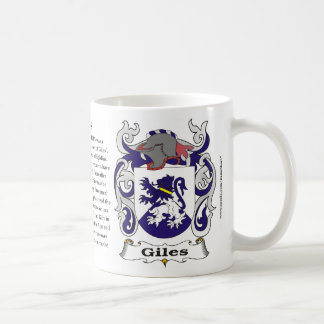 Giles Familien-Wappen Tasse