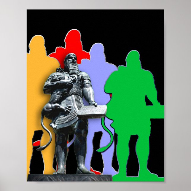 Gilgamesch Poster (Vorne)