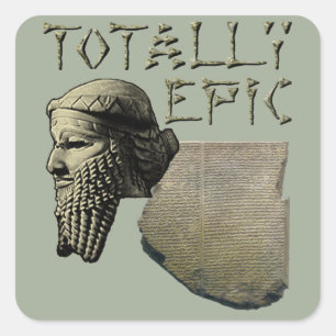 Gilgamesh: Total episch Quadratischer Aufkleber