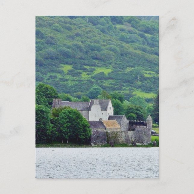 Gill Lough Seen Irland Parkes Schloss Postkarte (Vorderseite)