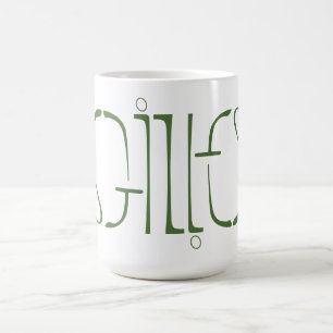 Gilles Lettering Tasse