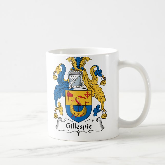 Gillespie Familienwappen Tasse (Rechts)