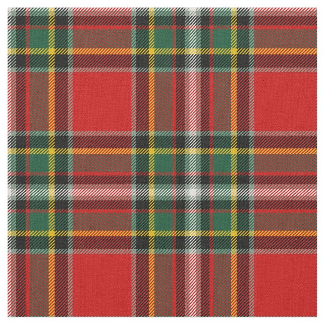 Gillespie Tartan Print Stoff (Nahaufnahme)