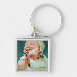 Gillette-Rasierapparat - fangen Sie frühe Rasur a Schlüsselanhänger