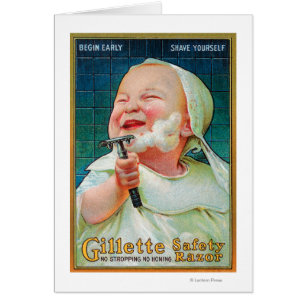 Gillette Safety Razor - Beginnen Sie frühzeitig