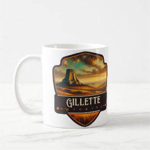 Gillette, Wyoming Vintage Kaffeetasse