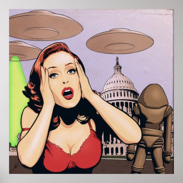 Gillian Anderson Poster (Vorne)