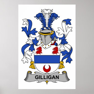 Gilligan Familienwappen Poster