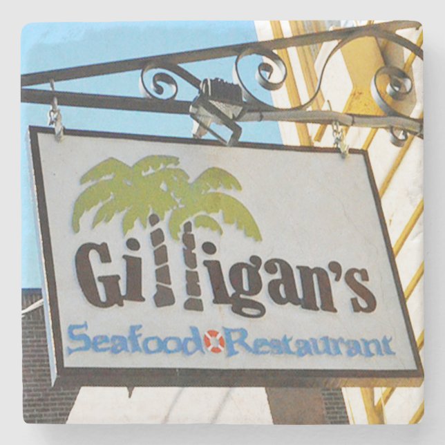 Gilligans Seafood Restaurant Charleston, SC. Steinuntersetzer (Vorderseite)