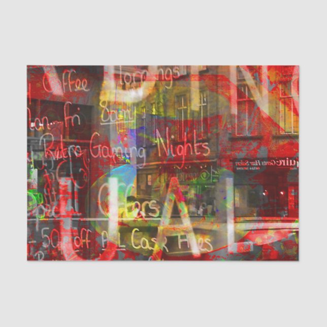 Gillow Seidenpapier (Vorderseite)